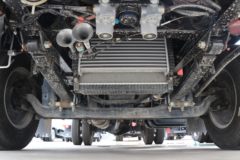 中国重汽HOWO 悍将 140马力 3.85米排半栏板轻卡(万里扬5档)(ZZ1047C3215F145)