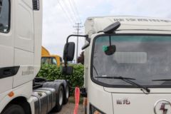 陕汽商用车 德龙G1 137马力 4.18米单排仓栅式轻卡(法士特6档)(SX5041CCYNP6331)