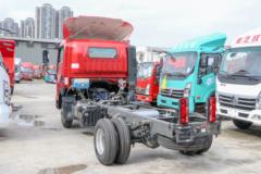 中国重汽成都商用车 瑞狮 170马力 4.15米单排仓栅式轻卡