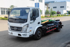 南骏汽车 瑞胜 豪华版 4.5T 4X2 插电式混合动力车厢可卸式垃圾车(NJA5040ZXXCHEV)