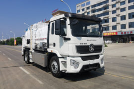 充电&nbsp;电动垃圾车外观图片