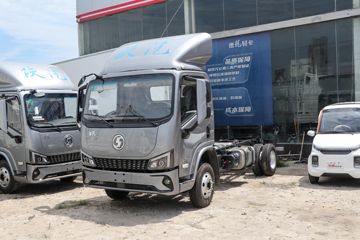 陕汽商用车 德龙G300 170马力 4.18米单排仓栅式轻卡(7T后桥)(SX5041CCYNP6331)