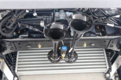 陕汽商用车 德龙G300 170马力 4.18米单排仓栅式轻卡(7T后桥)(SX5041CCYNP6331)