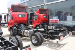 陕汽商用车 德龙G300 170马力 4.18米单排仓栅式轻卡(7T后桥)(SX5046CCYNP6341)