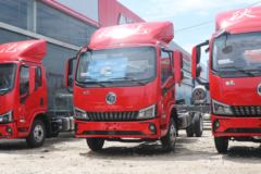 陕汽商用车 德龙G300 170马力 4.18米单排仓栅式轻卡(7T后桥)(SX5046CCYNP6341)