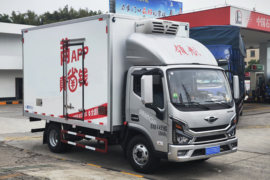 时代领航G6&nbsp;冷藏车外观图片