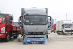 陕汽商用车 德龙G300 155马力 4.18米单排仓栅式轻卡(SX5043CCYNP6331)
