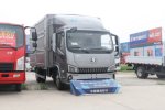 陕汽商用车 德龙G300 155马力 4.18米单排仓栅式轻卡(SX5043CCYNP6331)