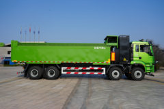 质子汽车 31T 8X4 8米换电式纯电动自卸车350.07kWh