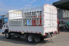 中国重汽成都商用车 V2 4.5T 4.15米单排纯电动仓栅式轻卡(CDW5041CCYH331DZHBEV)100.46kWh