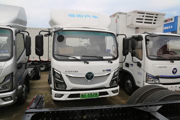 福田奥铃 智蓝EL-Plus 4.5T 4.14米单排纯电动厢式轻卡123.33kWh