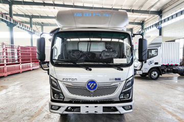 福田奥铃 智蓝EL-Plus 4.5T 4.08米单排纯电动冷藏车(气刹)100.46kWh