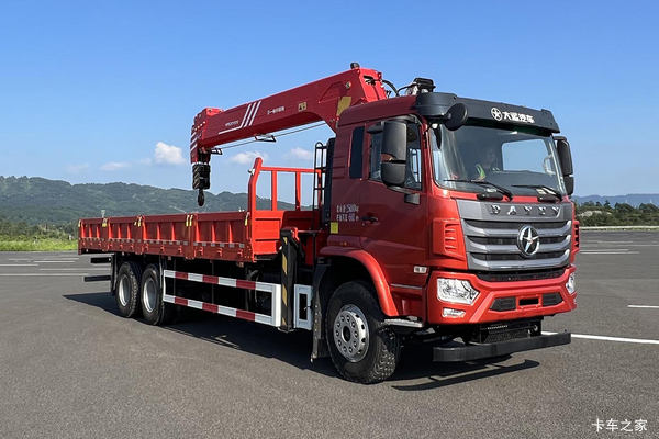 大运 风尚 300马力 6X4 8米随车吊(DYQ5250JSQD6DD)