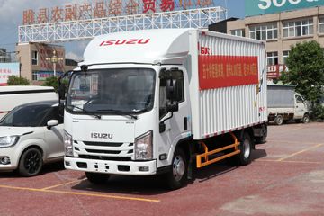江西五十铃 翼放EC5 116马力 4.2米单排厢式轻卡(国六)(JXW5040XXYCDJ2)外观图片