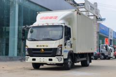 中国重汽HOWO 悍将 160马力 4.15米单排厢式轻卡(ZZ5047XXYF3114F144)