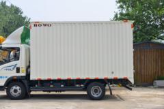 中国重汽HOWO 悍将 160马力 4.15米单排厢式轻卡(ZZ5047XXYF3114F144)