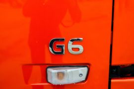 大运G6&nbsp;平板运输车外观图片