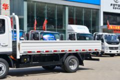 福田奥铃 智蓝EM 4.5T 3.815米单排纯电动栏板轻卡59.4kWh