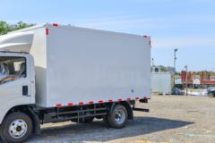 江铃 凯威宽体 127马力 4.08米单排厢式轻卡(国六)(气刹)(JX5045XXYTGD26)