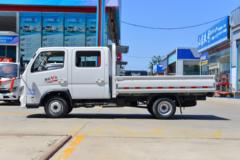 福田 奥铃V卡 1.6L 122马力 汽油 2.7米双排栏板小卡(BJ1031V4AV5-AA1)
