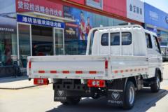福田 奥铃V卡 1.6L 122马力 汽油 2.7米双排栏板小卡(BJ1031V4AV5-AA1)