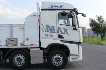 �й����� HOWO MAX 540���� 8X4 AMT�Զ����ʻ�ˮ��Ʒ���䳵(����������)(ZXD5310TSCZQHW1)ͼƬ