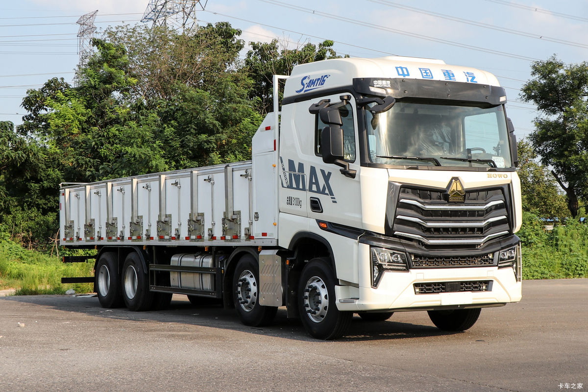 �й����� HOWO MAX 540���� 8X4 AMT�Զ����ʻ�ˮ��Ʒ���䳵(����������)���                                                