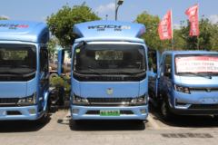 蓝擎汽车 悦EH系 4.25米单排纯电动车厢可卸式轻卡100.46kWh
