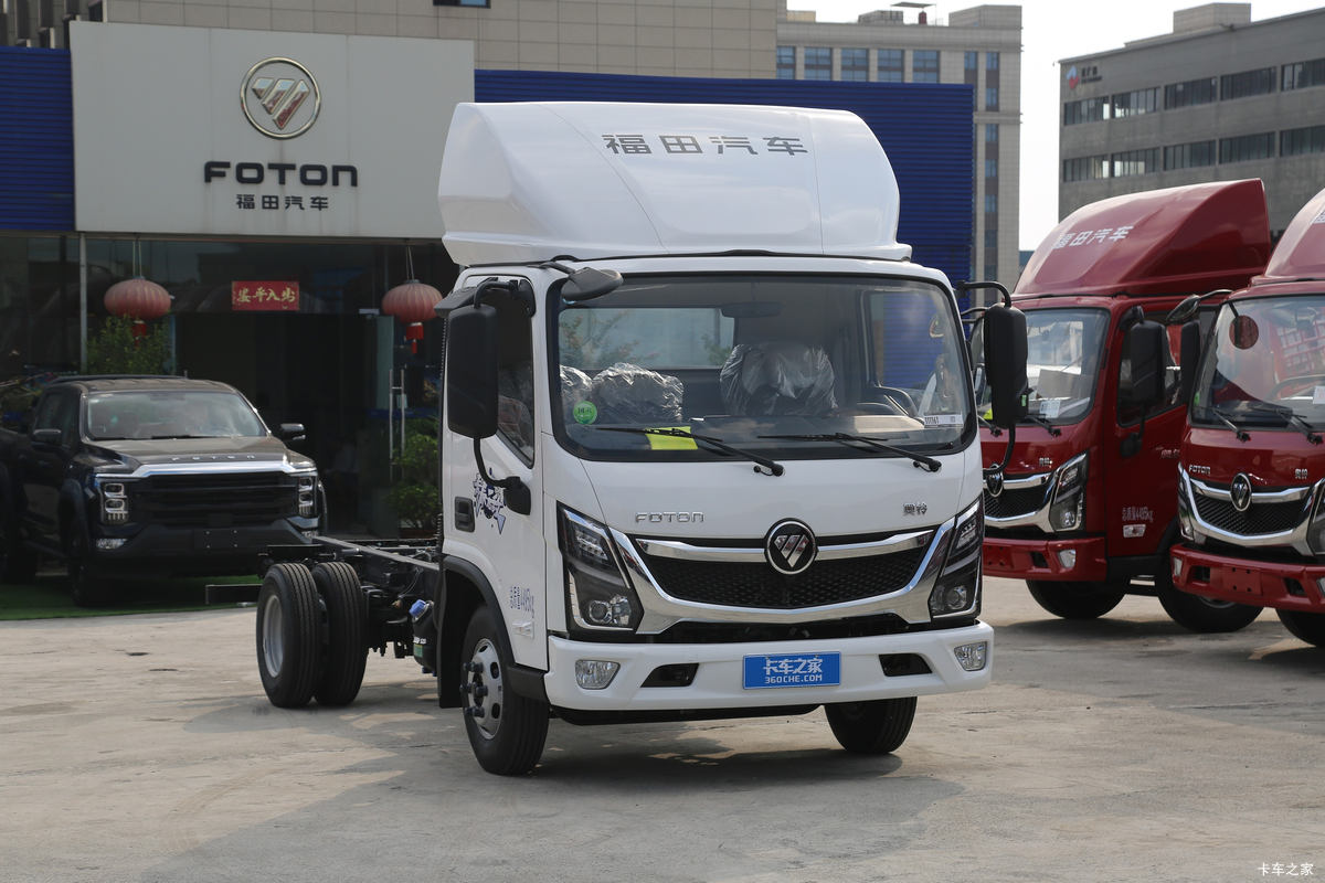 福田奥铃新捷运Pro 2L CNG 150马力 万里扬6档 4.14米单排厢式轻卡