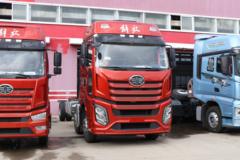 一汽解放 J6V 精英版 350马力 6X2 9.65米栏板载货车(一汽解放12档)(CA1250P66K1L6T3E6)