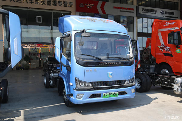 蓝擎 悦EH 4.25米单排纯电动车厢可卸式轻卡 宁德时代140.41kWh