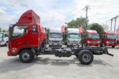 福田 奥铃新捷运 青春飞扬版Pro 155马力 3.85米排半仓栅式轻卡(万里扬8档)