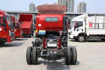 中国重汽成都商用车 瑞狮 116马力 4.15米单排仓栅式轻卡(CDW5042CCYHA1Q5)外观图片