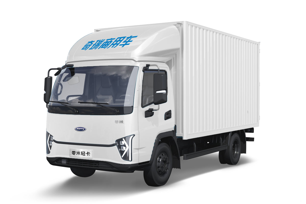 奇瑞商用车 零米 4.18米单排纯电动厢式轻卡(苏州绿控电机) 宁德时代100.46kWh