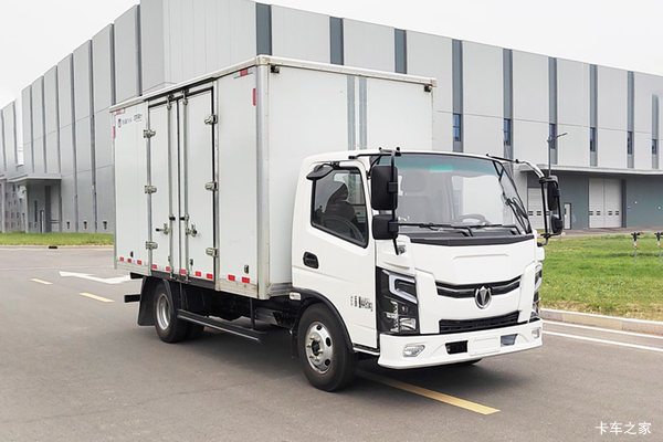 飞碟EV5 气刹 4.15米单排纯电动厢式轻卡 中创新航114.02kWh