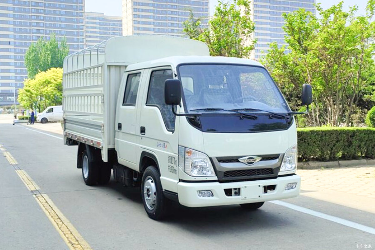 福田时代 小卡之星2 1.6L 122马力 汽油 3.05米双排仓栅式微卡