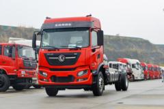 东风商用车 天锦KR 星耀版 260马力 4X2 6.2米仓栅式载货车(高顶双卧)