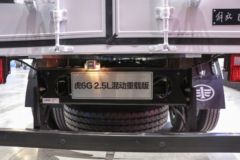 解放虎6G 4.16米单排插电式混合动力仓栅式轻卡 盟固利14.02kWh