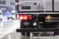解放虎6G 4.16米单排插电式混合动力仓栅式轻卡 盟固利14.02kWh
