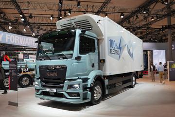 曼 eTGS重卡 4X2 纯电动冷藏车(eTGS 20.333)