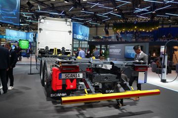 斯堪尼亚R系列&nbsp;电动载货车外观图片