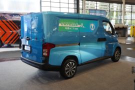 飞碟U5&nbsp;电动封闭厢货外观图片