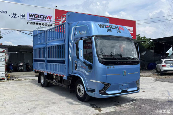 蓝擎汽车 悦EH Pro系 高原版 4.5T 4.18米单排纯电动仓栅式轻卡(6T后桥)131.98kWh