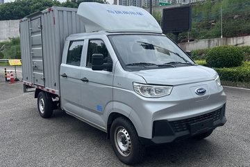 奇瑞商用车 开瑞X5 液刹 2.55米双排纯电动厢式微卡 开瑞41.86kWh