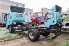 陕汽商用车 智云S300 4.5T 4.2米单排纯电动厢式轻卡(气刹)100.46kWh