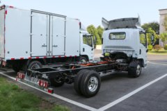 陕汽商用车 智云S300 天行版 4.5T 4.08米纯电动冷藏车(气刹)(SX5048XLCBEV341N)120.27kWh
