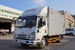 江西五十铃 翼放EM7 152马力 4.2米单排厢式轻卡(液压尾板)(JXW5040XXYCDJB2)