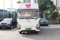 江铃 乐行E路达 快递物流版 4.5T 4.2米单排纯电动厢式轻卡77.28kWh