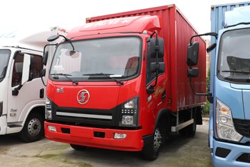 陕汽商用车 德龙G1 137马力 4.2米单排厢式轻卡(5T后桥)(SX5041XXYNP63311)