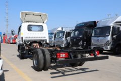 欧马可 智蓝EX 满天星 4.5T 4.17米单排纯电动仓栅式小卡77.28kWh